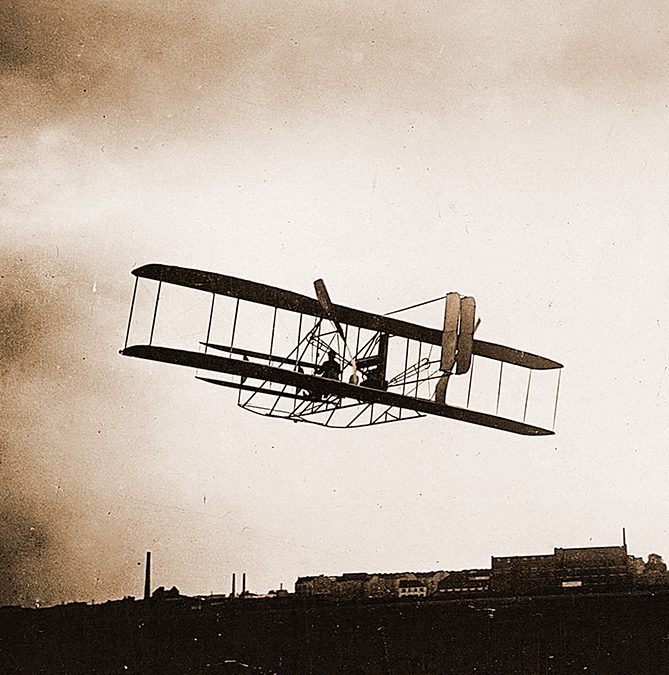 non-stop flight record