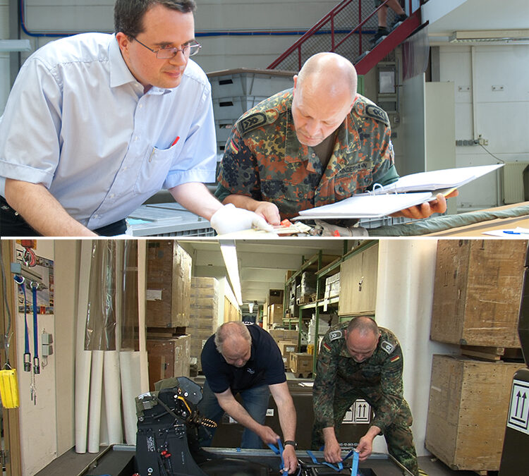 Cooperation with the German Armed Forces (rescue and safety equipment)