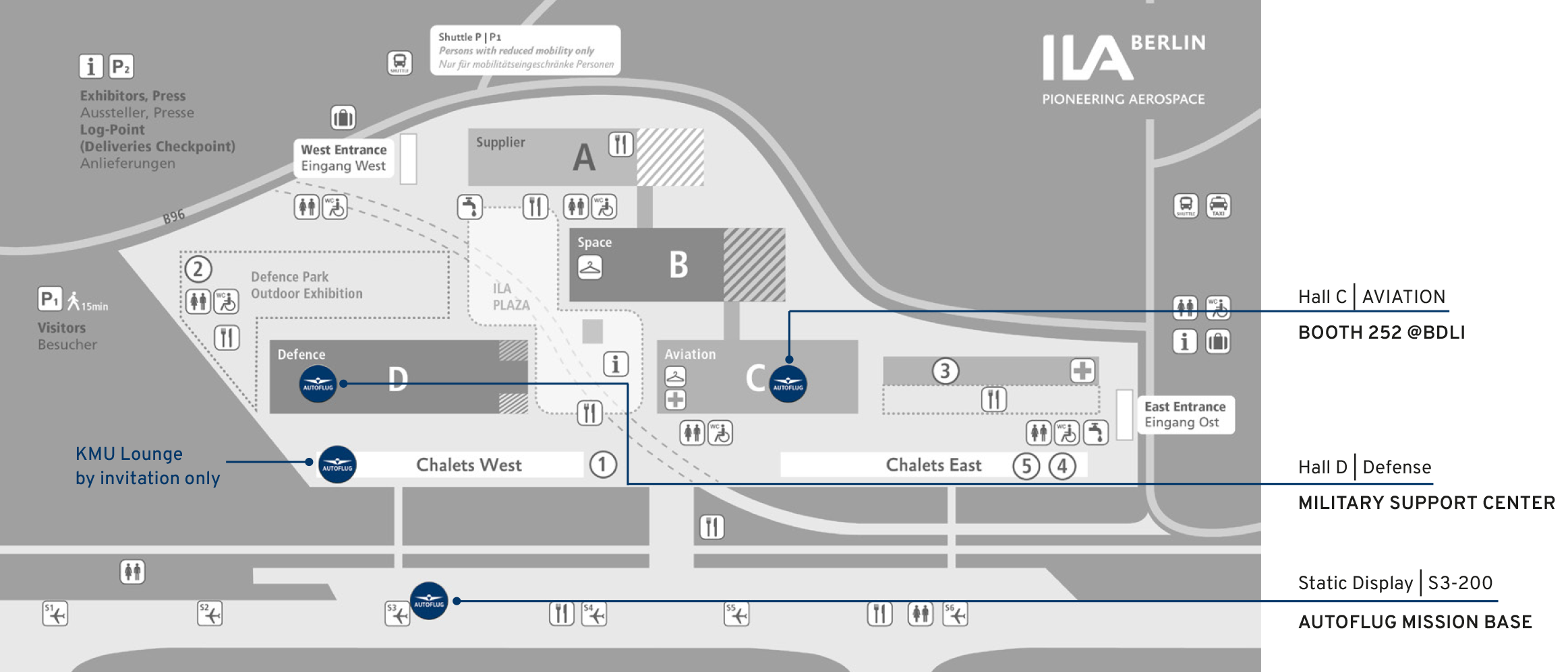 AUTOFLUG @ILA Locations